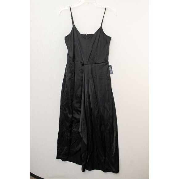 Express Dresses & Skirts - Express S Black cocktail silky dress NEW goth witchy strapless dark Coquette